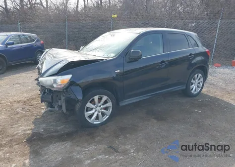 2013 Mitsubishi Outlander Sport Se из США, поврежденный, VIN 4A4AR4AU8DE003264